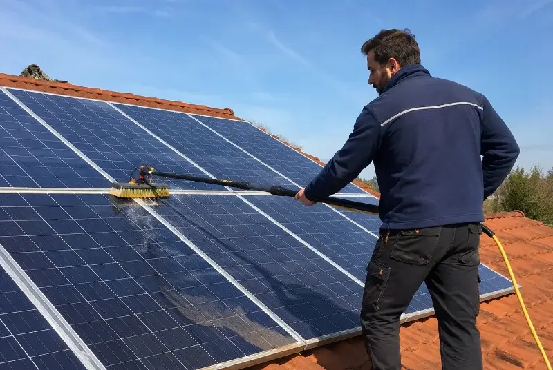 Nettoyage et entretien de panneaux solaires à Saint-Amand-sur-Sèvre