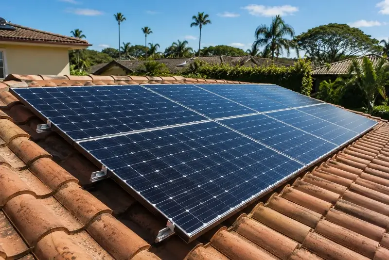 Installation de panneaux solaires à Saint-Amand-sur-Sèvre